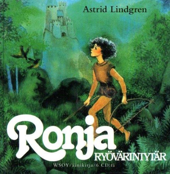 6 CD Hörbuch Astrid Lindgren FINNISCH Ronja Ryövärintytär Räubertochter Finish